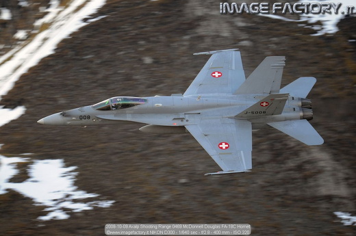 2008-10-09 Axalp Shooting Range 0469 McDonnell Douglas FA-18C Hornet